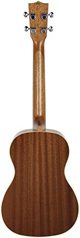 Natural gloss mahogany baritone ukulele — photo 3