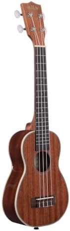 Glossy mahogany long neck soprano — photo 3
