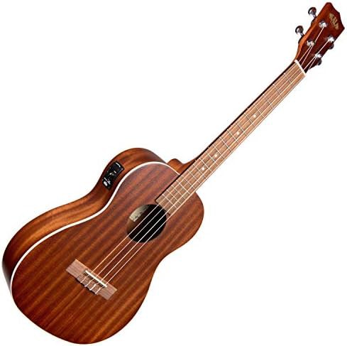 Mahogany baritone ukulele with EQ