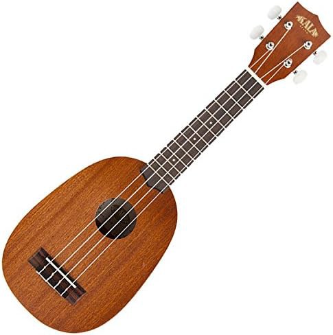 Satin mahogany pineapple soprano ukulele