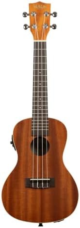 Acoustic electric satin concert ukulele