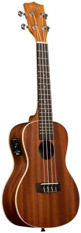 Acoustic electric satin concert ukulele — photo 3