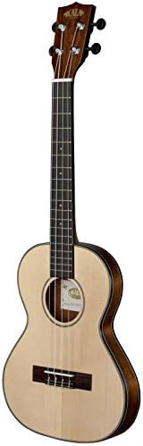 Travel black mahogany tenor ukulele