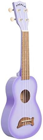 Purple burst dolphin soprano ukulele