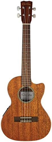 Mahogany Electric Tenor Cutaway Ukulele — photo 3