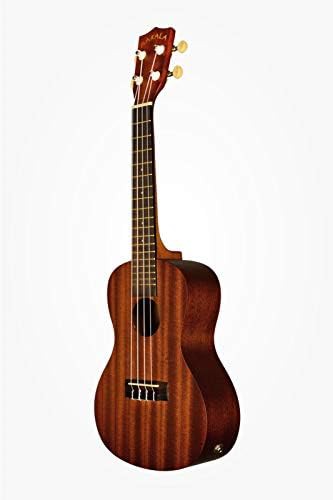 Satin mahogany concert acoustic electric instrument — photo 3