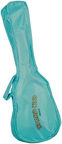 Diamond Head 4 string soprano ukulele turquoise glossy — photo 4