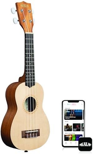 Satin spruce top soprano ukulele