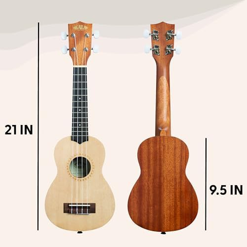 Satin spruce top soprano ukulele — photo 5