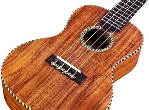 Solid Acacia Concert Ukulele Natural Satin — photo 5