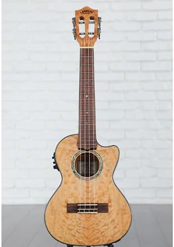 Natural Stain Quilted Maple Tenor — photo 3