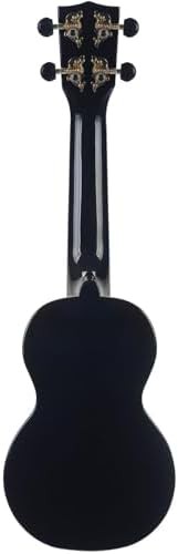 Black Hearts Graphic Soprano Ukulele — photo 3
