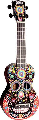 Dia de Muertos Mahogany Soprano Ukulele