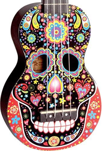 Dia de Muertos Mahogany Soprano Ukulele — photo 3