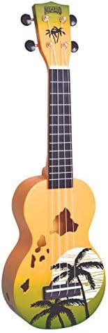 Green Burst Satin Soprano Ukulele
