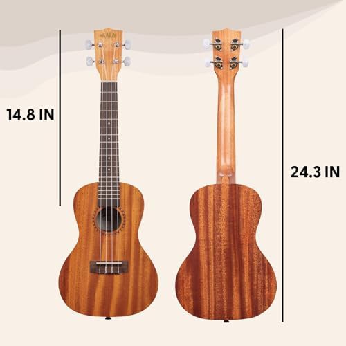 Satin mahogany concert ukulele with rosewood fingerboard — photo 4