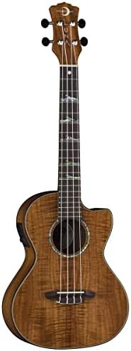 High tide koa tenor acoustic electric ukulele