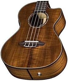 High tide koa tenor acoustic electric ukulele — photo 3