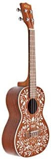 White satin mahogany tenor ukulele