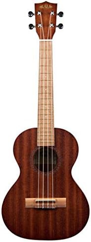 Natural mahogany tenor ukulele starter kit