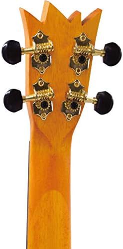 Artist elite soprano ukulele pineapple laser engraved — photo 4