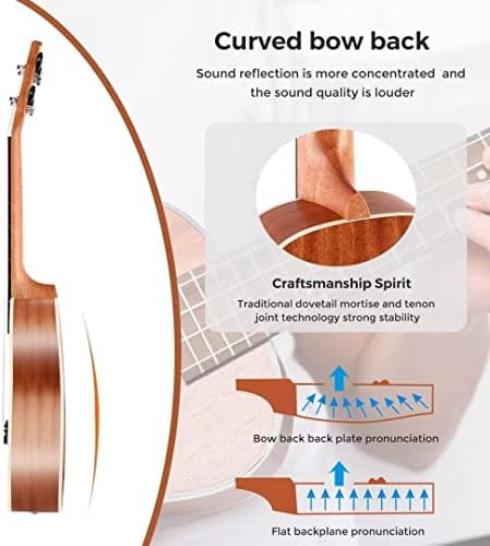 Sapele beginner concert ukulele package — photo 4