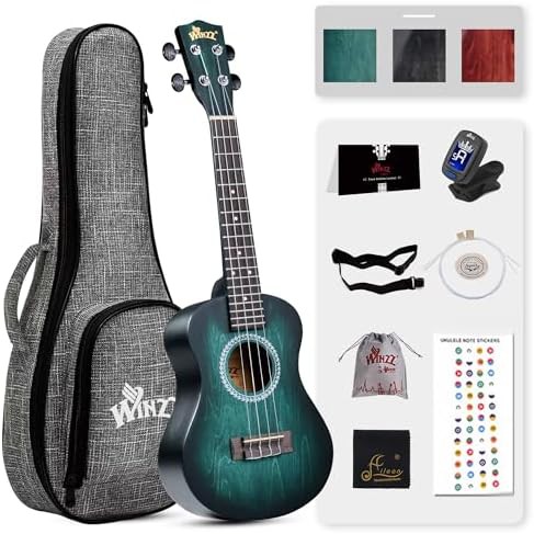 Dark Hunter Green Concert Ukulele