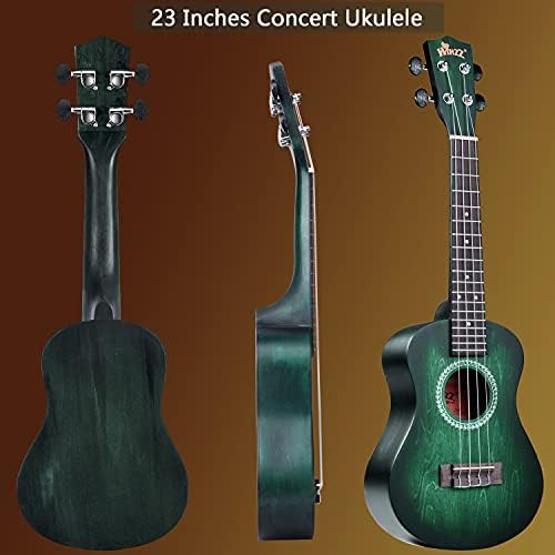 Dark Hunter Green Concert Ukulele — photo 3