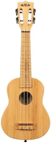 Solid top bamboo soprano ukulele — photo 3