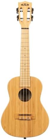 Natural bamboo concert ukulele
