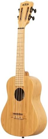 Natural bamboo concert ukulele — photo 4
