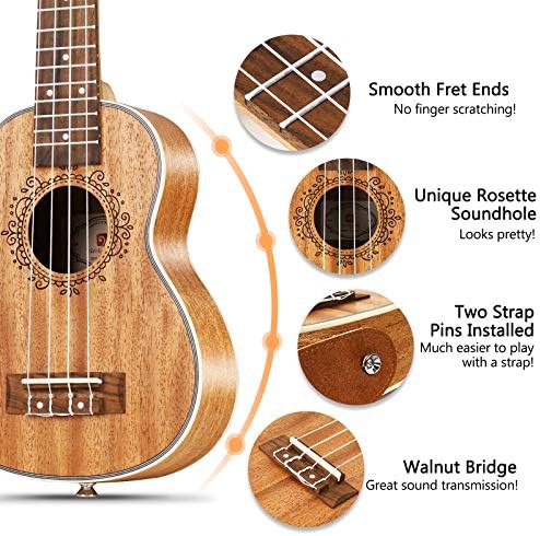 Soprano mahogany beginner kit 21 inch — photo 3