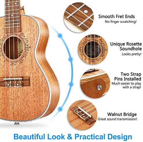 Concert mahogany starter bundle 23 inch — photo 3