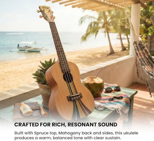 Riptide graphic concert ukulele — photo 5