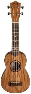 Soprano Oak Satin Four String Ukulele