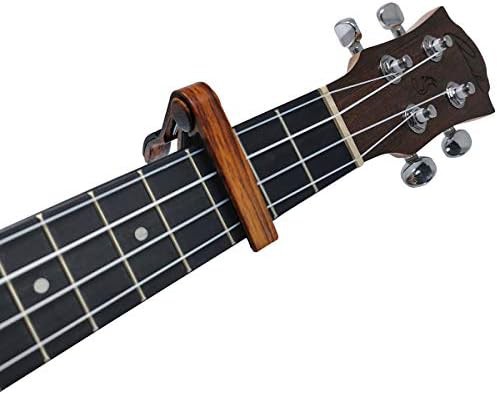 Professional Rosewood Color Ukulele Capo — photo 4