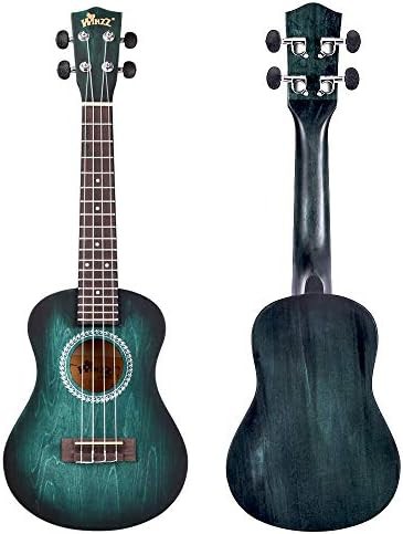 Concert Ukulele in Blue Green Finish — photo 3