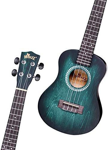 Concert Ukulele in Blue Green Finish — photo 4