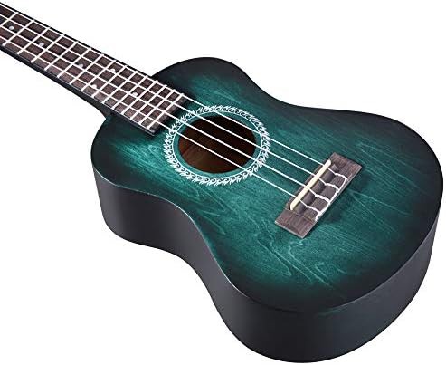 Concert Ukulele in Blue Green Finish — photo 5