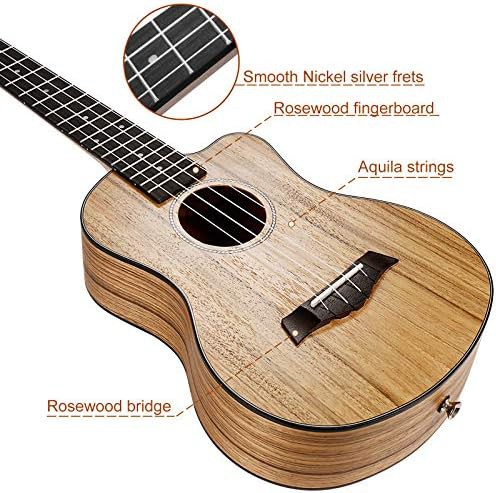 Ranch 26 inch cutaway walnut tenor ukulele — photo 3