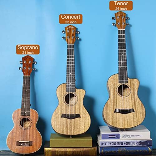 Ranch 26 inch cutaway walnut tenor ukulele — photo 4