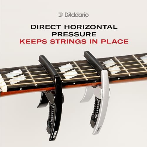 Black Tri-Action Professional Ukulele Capo — photo 4