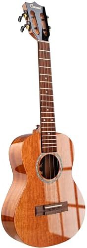 High gloss solid mahogany concert acoustic ukulele