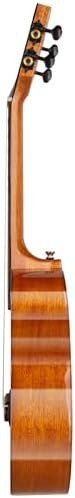 High gloss solid mahogany concert acoustic ukulele — photo 3