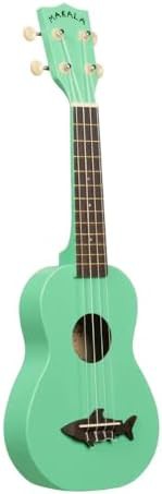 Surf green shark soprano ukulele model
