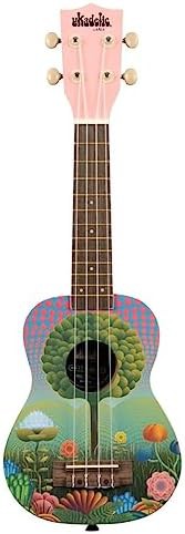 Uketopia soprano ukulele art design