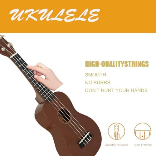 Brown Soprano Starter Wooden Ukulele — photo 5