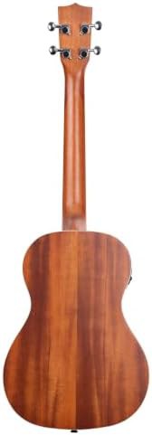 Acoustic electric satin baritone ukulele — photo 3