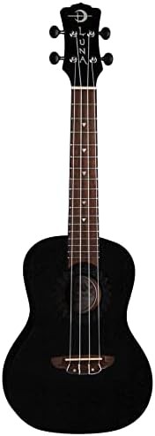 Vintage mahogany concert ukulele black satin