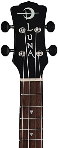 Vintage mahogany concert ukulele black satin — photo 4